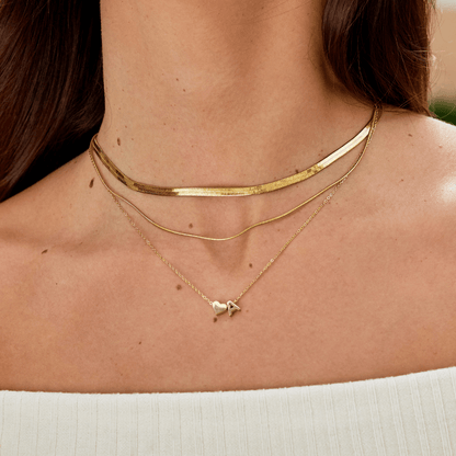 Collar eterno en oro