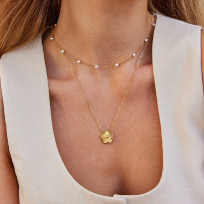 Collar de Perlas Nura en Oro de 18K